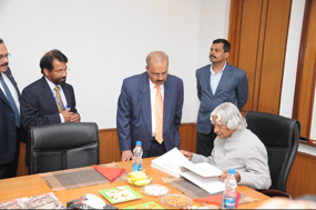 Dr. APJ Abdul Kalam visit to Sami-Sabinsa Group