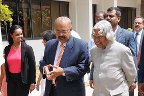 Dr. APJ Abdul Kalam visit to Sami-Sabinsa Group