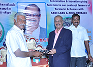 Felicitation to contract farmers
