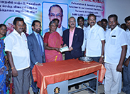 Felicitation to contract farmers