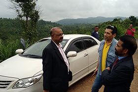 Dr. Majeed & the Scientific team visits Meghalaya