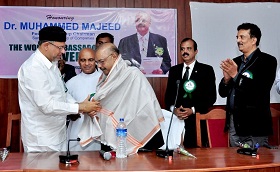 Dr. Majeed honored by the Wayanad Wellness Club in Kalppetta, Wayanad on 23rd February 2019