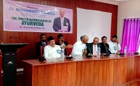 Dr. Majeed honored by the Wayanad Wellness Club in Kalppetta, Wayanad on 23rd February 2019