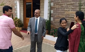 Deputy Chief Executive Officer, National Medicinal Plants Board, Ministry of AYUSH, Government of India visits Sami-Sabinsa Group