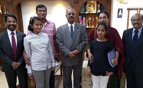 Deputy Chief Executive Officer, National Medicinal Plants Board, Ministry of AYUSH, Government of India visits Sami-Sabinsa Group