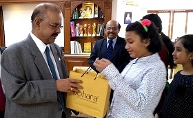 Deputy Chief Executive Officer, National Medicinal Plants Board, Ministry of AYUSH, Government of India visits Sami-Sabinsa Group